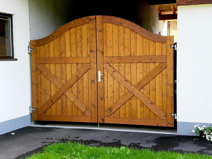 Hoftore Einfahrtstore Gartentore ALLEMANN® GmbH Holz u